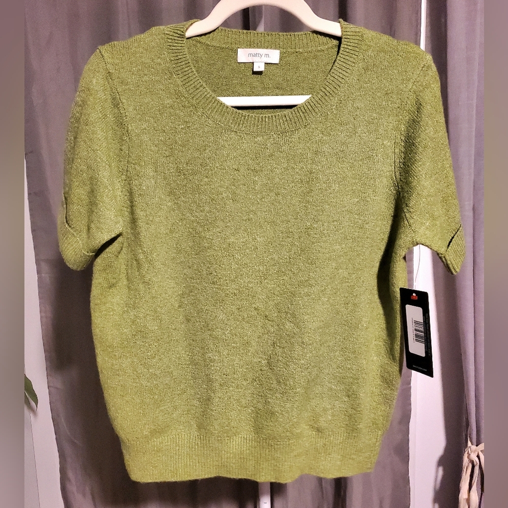 Matty M Short Sleeve Sweater